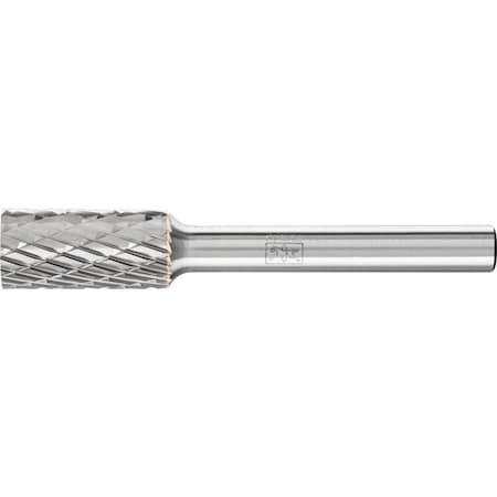 Pferd TOUGH Carbide Bur - Cylind. (Plain End) - DBL Cut (3R) - 3/8" x 3/4" x 1/4" Shank - SA-3 22152